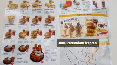 Launching Jam 10 Hari Ini, Ini Daftar Harga Menu McD Subang 2023