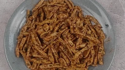 Kreasi Resep Basreng Pedas, Camilan Favorit Ciwi Ciwi Jaman Now yang Viral di TikTok (image from screenshot Youtube Nico Hermawan)