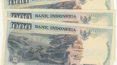 Harga Uang Kuno 1000 Rupiah Tahun 1992