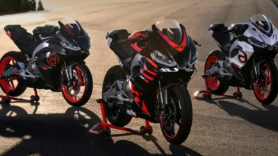 Aprilia RS 457 Motor Sport yang Berdesain Gagah dan Elegan