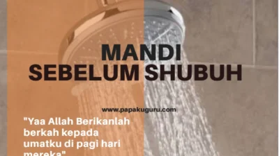 7+ Manfaat Mandi Sebelum Subuh yang Luar Biasa