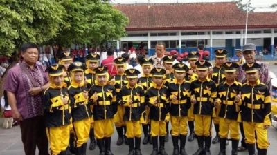 SDN Cibitung 1 Kecamatan Ciater Jadikan Ekstrakurikuler Paskibra untuk Latih Kedisiplinan Siswa