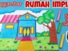 Cara Menggambar Rumah Untuk Anak SD Kelas 4 yang Gampang dan Bagus