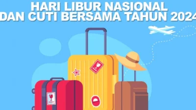 Pemerintah Tetapkan Hari Libur Nasional dan Cuti Bersama 2024