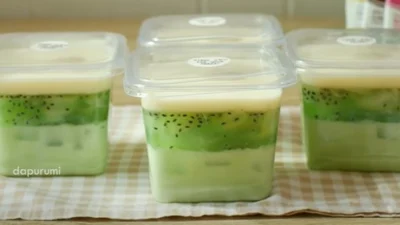 Resep Puding Cocomelon, Kreasi Unik Puding Berwarna Hijau yang Cantik (image from screenshot youtube dapurumi)