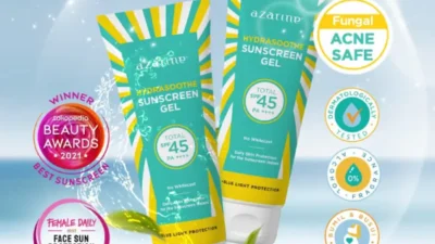 Terbaik! Manfaat Sunscreen Azarine yang Mampu Menyempurnakan Indahnya Kulit Wajahmu (Image From: Azarine Cosmetic)