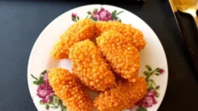 Ilustrasi Resep Nugget Bubble Crumb (Image From: Yummy App/andrenia giawati)