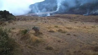 Kebakaran alun-alun surya kencana