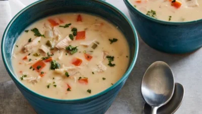 Ilustrasi Resep Cream Soup Ayam yang Super Lembut (Image From: Food Network)