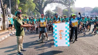 Subang Sepeda Lipat Sukses Gelar Fondo 100 KM