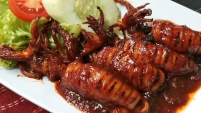 Resep Cumi Saus Madu