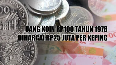 Uang Koin 100 Rupiah Tahun 1978