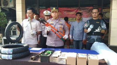 Polsek Pamanukan Bekuk Pelaku Pembobol Mobil Box di Jalur Pantura