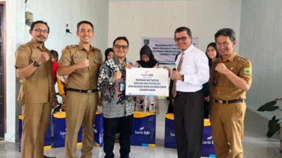 Tangani Stunting di Kelurahan Parung, Lurah: Terimakasih bank bjb