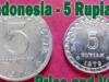 5 Rupiah 1974 Indonesia Laku Berapa? Cek Info Harga nya Disini