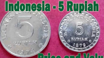 5 Rupiah 1974 Indonesia Laku Berapa? Cek Info Harga nya Disini