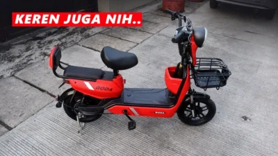 Harga Sepeda Listrik Goda 145 Golden Falcon Harganya Cuma 4 Juta, New Fitur Lengkap dan Nyaman