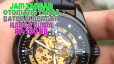 Rolex Pria Termurah Harga Cuma Rp 100 Ribu, Murah Nih Bos!