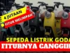 Sepeda Listrik Goda 140 Monkey Spesifikasi, Ada Alarm Anti Maling