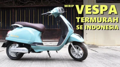 Viral! Sepeda Listrik Vespa Uwinfly T3 Modal Rp 8 Juta Aja