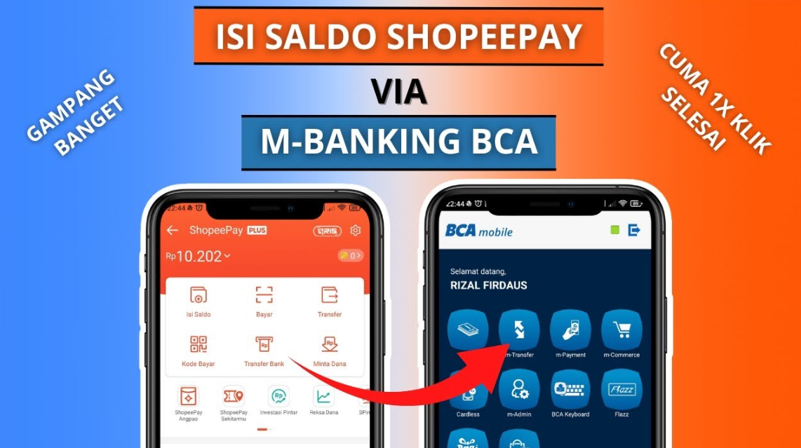 Cara Isi Shopeepay Lewat M Banking Bca Terbaru Hanya Menit Gak Pake