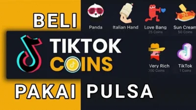 Cara Beli Koin Tiktok di Iphone Pakai Pulsa Harganya Murah