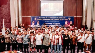 Komite Ekonomi Kreatif Kabupaten Karawang Periode 2023-2028 Resmi Dikukuhkan