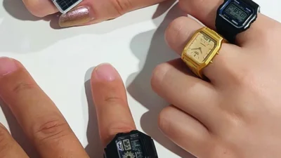 Cincin Jam Tangan Casio