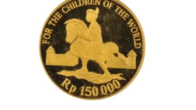 Inilah Tampilan Gold Coin 150 Ribu Rupiah yang Memikat Masyarakat untuk Mengoleksinya (image from Bank Indonesia)