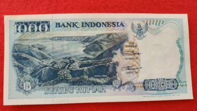 Gak Nyangka! Uang Kertas Kuno 1000 Rupiah Danau Toba Bisa Dijual dengan Harga Segini (image from website museum Provinsi Gorontalo)