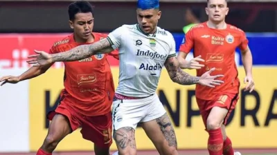 Hasil BRI Liga 1: Persija Tertahan Persib di Kandang Sendiri