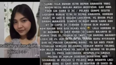 Mega Suryani Dewi : Yang Digorok Suami Dengan Sadis, Ungkap Curhatannya di Tiktok