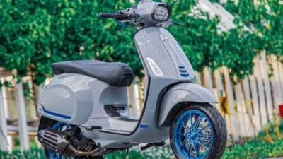 "Intip Modifikasi Vespa Keren Yang Cocok dipakai Para Cewe Astatic!