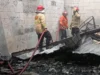 Korsleting Listrik, Dua Kios di Desa Karangsari Dilahap si Jago Merah