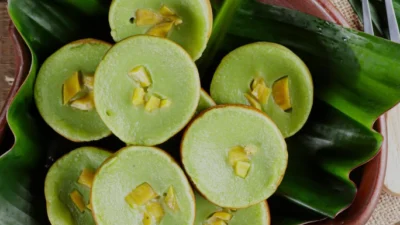 Resep Kue Lumpur Kentang Pandan Nangka Kombinasi Lezat Aroma Alam