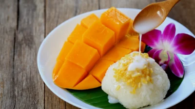 Resep Mango Sticky Rice, Dessert Khas Thailand yang Segar dan Nikmat