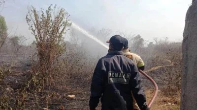 Bocah Main Api, Nyaris Menyambar Perum Regency 2 Karawang