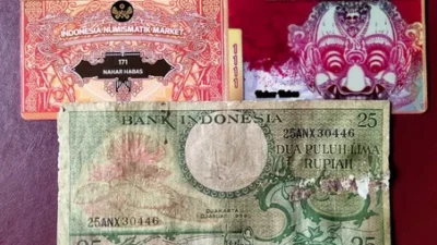 25 Rupiah Tahun 1959