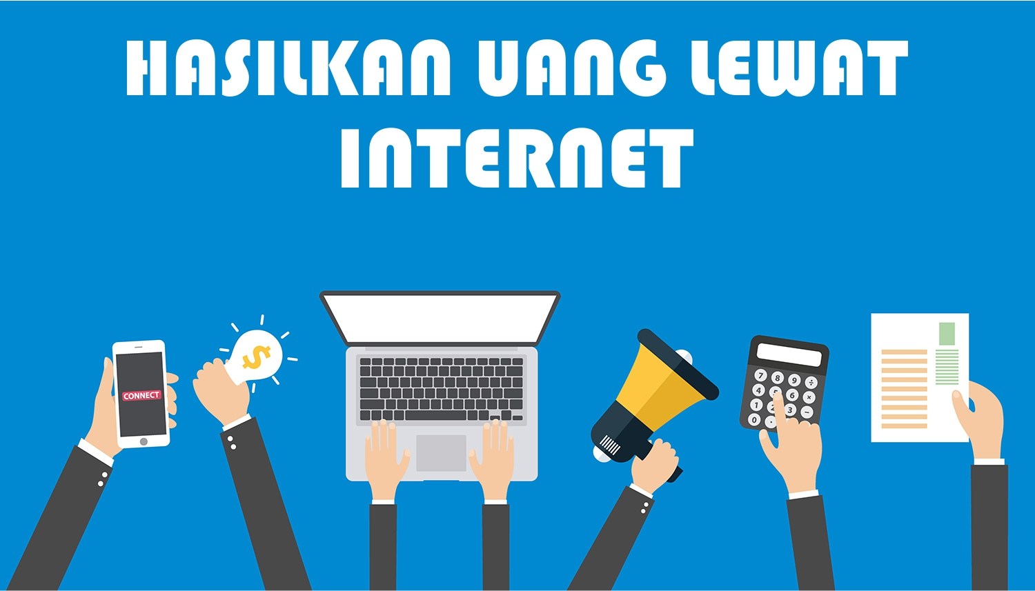 15 Cara  Menghasilkan Uang dari Internet