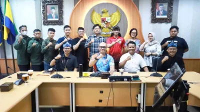 Wakil Ketua DPRD Kota Bandung, Edwin Senjaya Terima Audiensi Pemuda Pengawas Kebijakan Publik