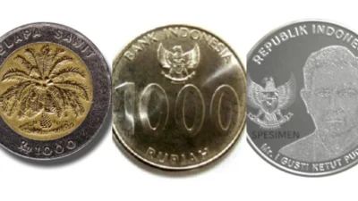 Melihat Perubahan Uang Koin 1000 Rupiah dari Masa ke Masa Bikin Nostalgia (image from Bank Indonesia)