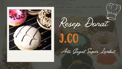 Resep Donat JCO Anti Gagal Super Lembut