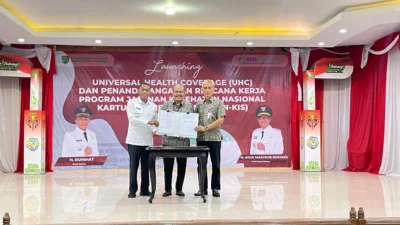 Pemerintah Kabupaten Subang Raih Penghargaan Universal Health Coverage dari BPJS Kesehatan