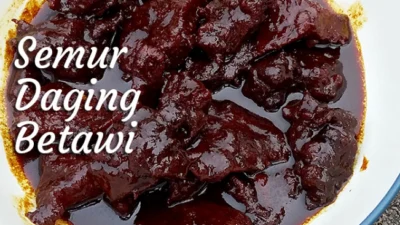 Semur Daging Betawi Kuliner Khas Betawi yang Wajib Dicoba!