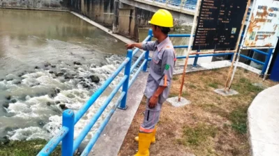 Air Bendung Leuwinangka Berkurang, Pasokan Air ke 4.387 Hektare Sawah di Tiga Kecamatan Terhambat