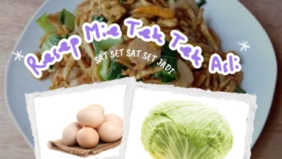 Resep Mie Tek Tek Asli Sat Set Sat Set Jadi