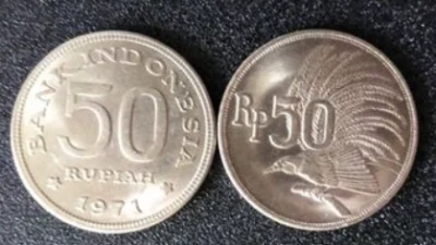 Menjual Koin 50 Rupiah Cendrawasih dengan Harga Tinggi