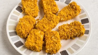 Nugget Ayam Tahu Wortel. (Sumber Gambar: Easy Cheesy Vegetarian)