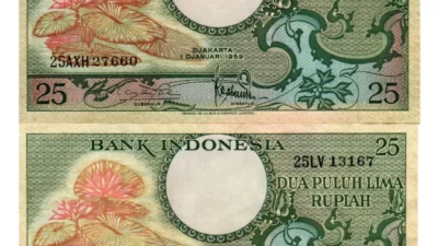 Tips Merawat Uang 25 Rupiah Kertas (Image From: Tokopedia/VE Stall)