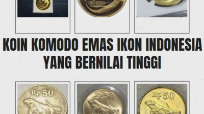 Koin Komodo Emas Ikon Indonesia yang Bernilai Tinggi